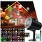 Christmas Projector Light Outdoor LED Moving Laser Landscape Lamp with 12 Slides